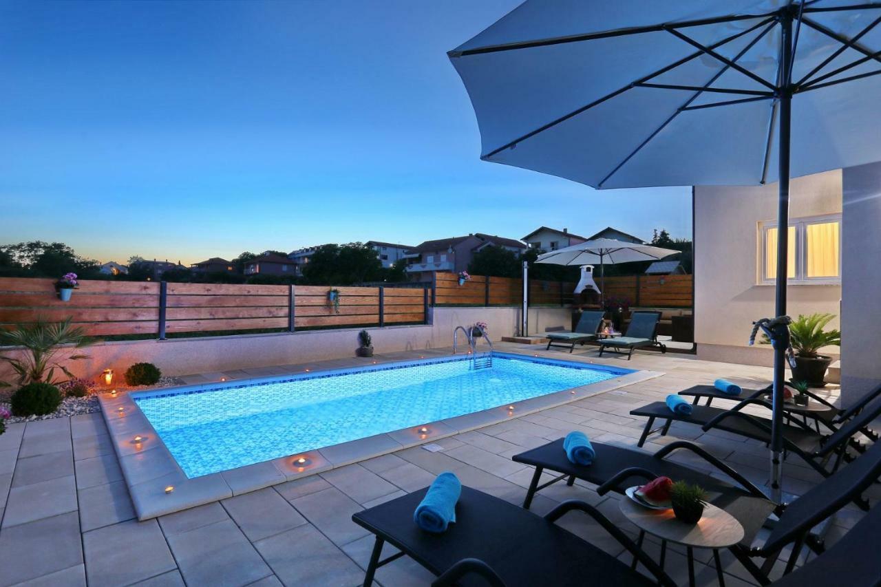 Punta Garden Pool House Villa Posedarje Exterior photo